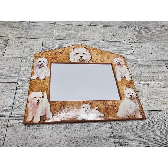 West Highland White Terrier Picture Frame Fits 4"x6" photo - Picture 1 of 4